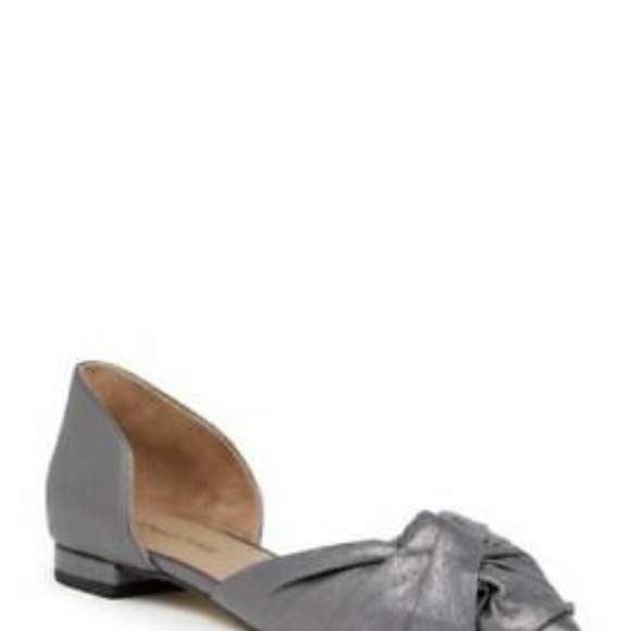 3xHP💝Donald J.Pliner Pennie Gunmetal Flats - Picture 5 of 9